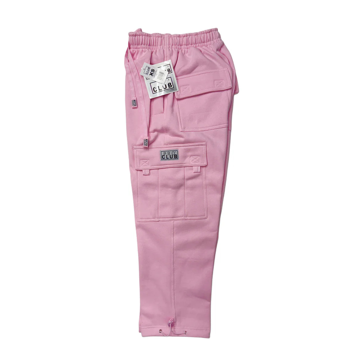.NEW X-SMALL PRO CLUB HEAVYWEIGHT CARGO SWEATPANTS