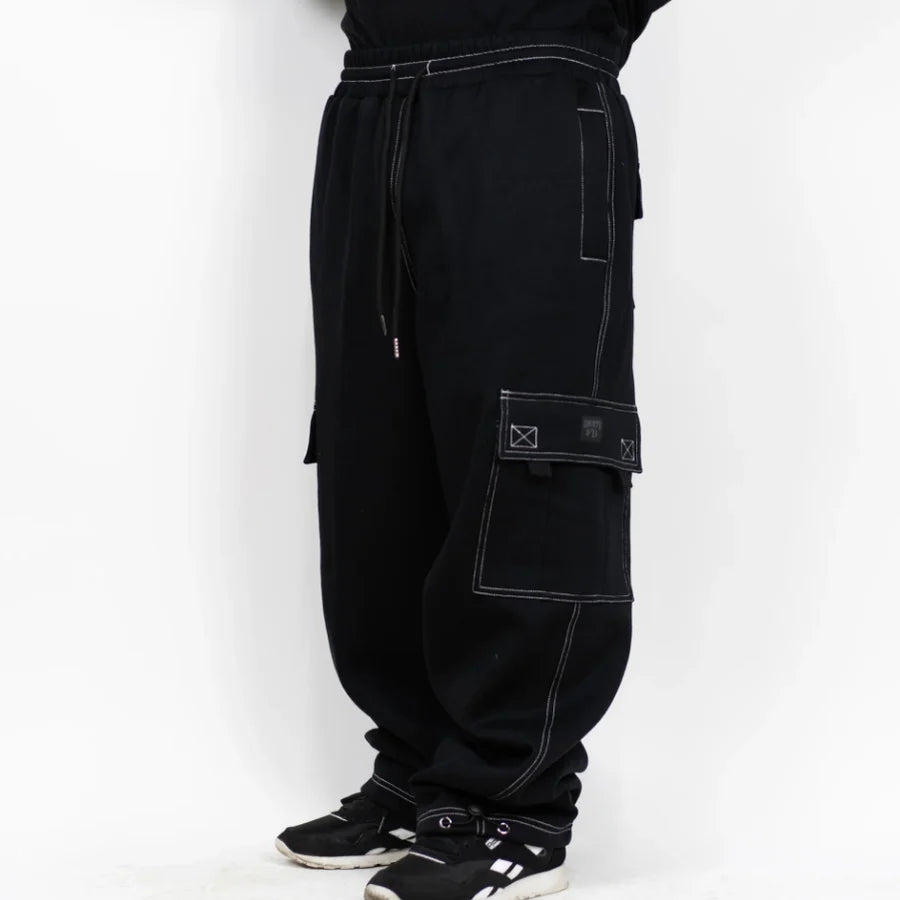 FB COUNTY HEAVYWEIGHT BAGGY CARGO SWEATPANTS
