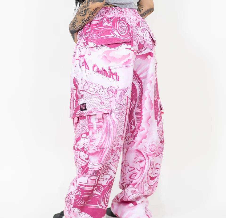 .NEW FB COUNTY TATTED GRAFFITI SWEATPANT