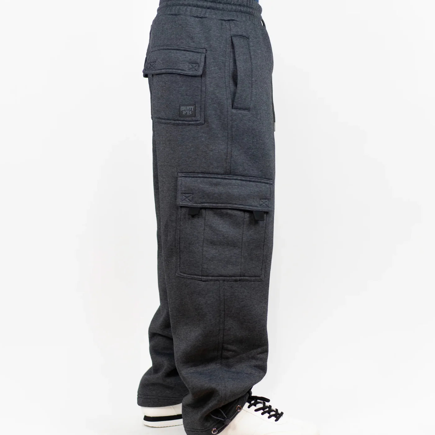 FB COUNTY HEAVYWEIGHT BAGGY CARGO SWEATPANTS