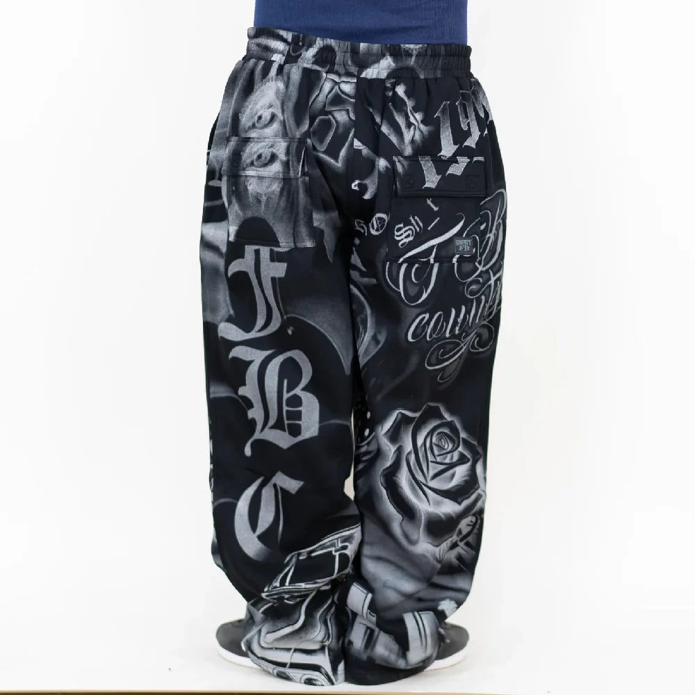 .NEW FB COUNTY TATTED UP SWEATPANTS