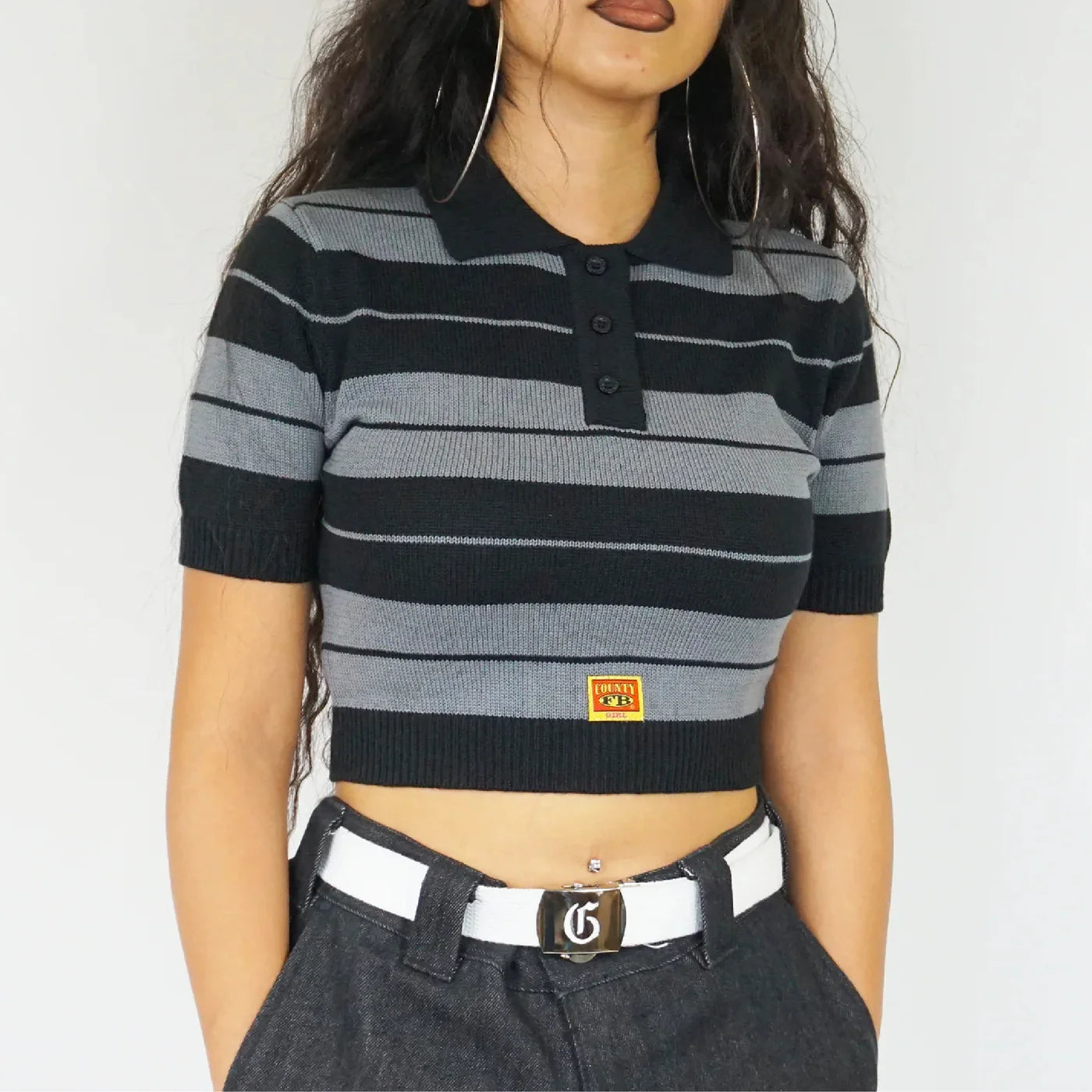 FB COUNTY CHARLIE BROWN CROP TOP