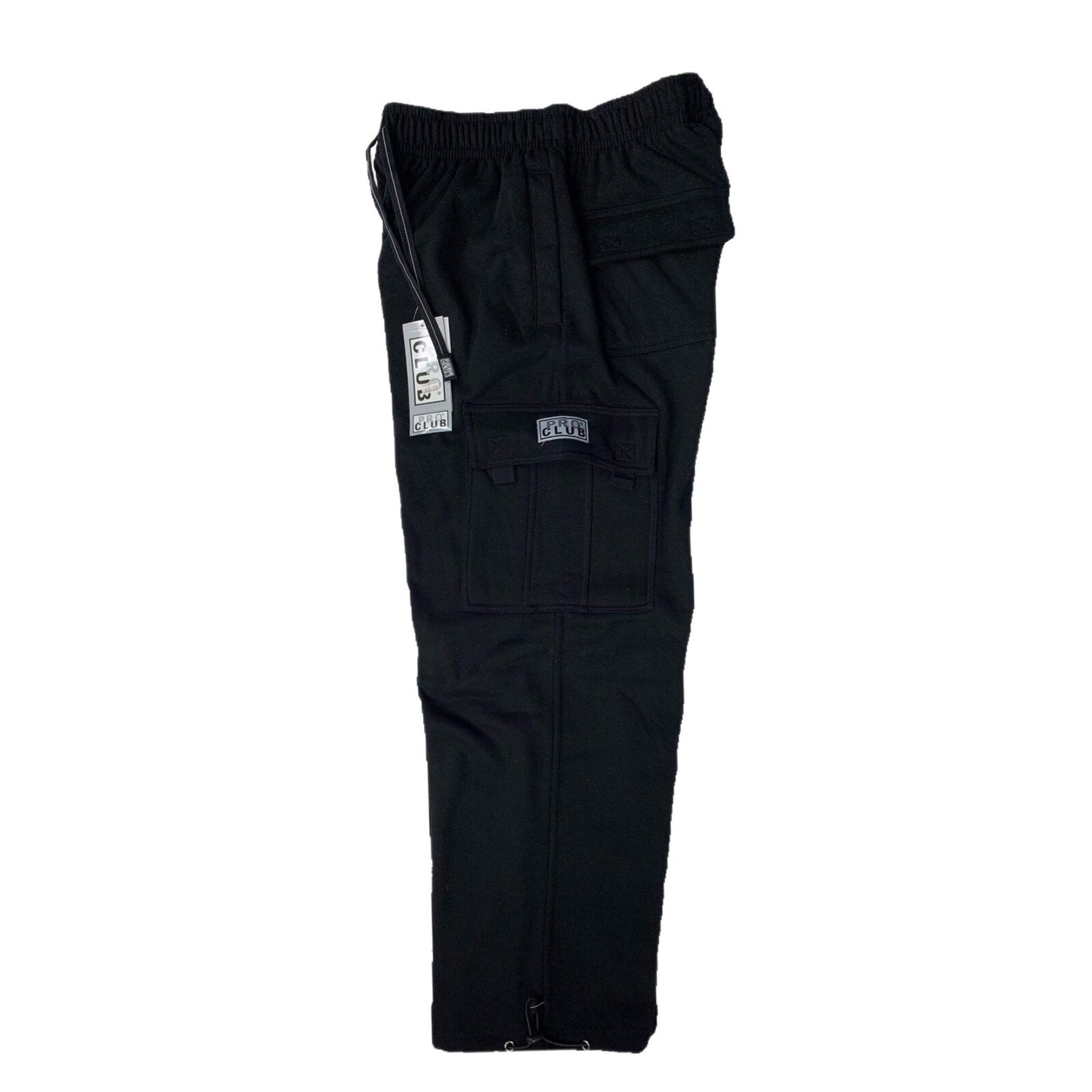 .NEW X-SMALL PRO CLUB HEAVYWEIGHT CARGO SWEATPANTS