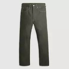 501® ORIGINAL SHRINK-TO-FIT™ MEN'S JEANS OLIVE GREEN