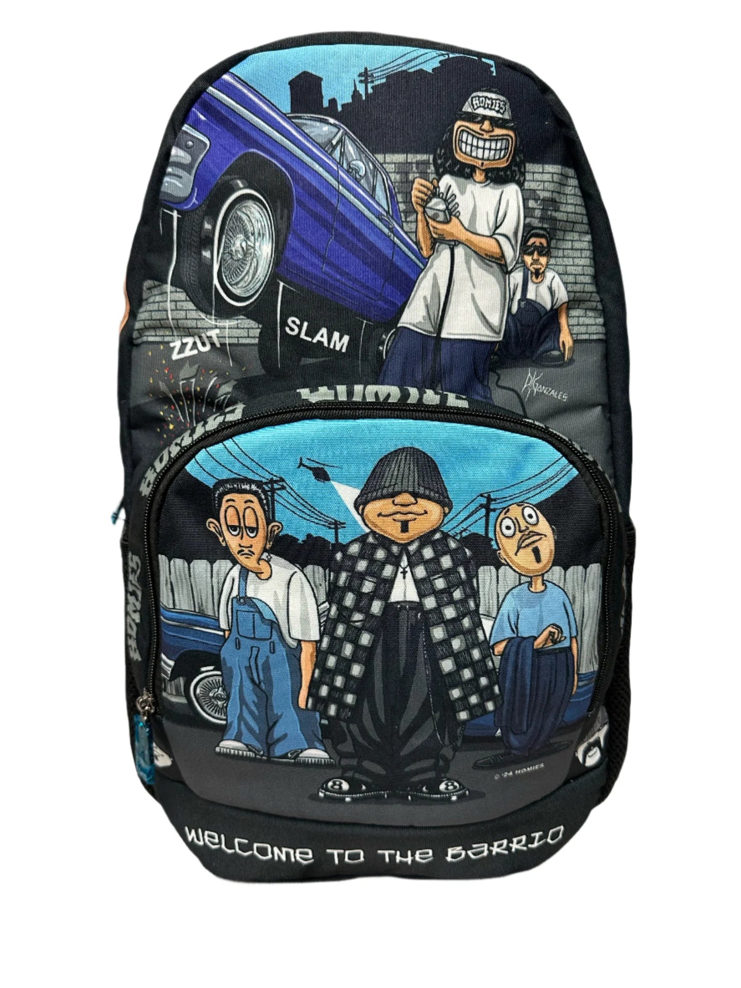 DGA BACK PACK PU-LEATHER/CLOTH
