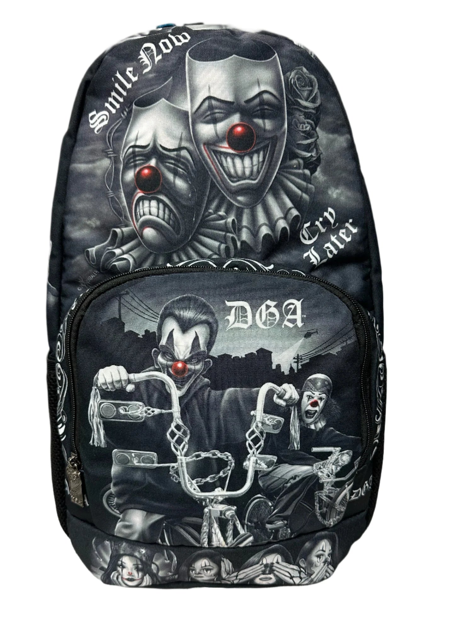 DGA BACK PACK PU-LEATHER/CLOTH