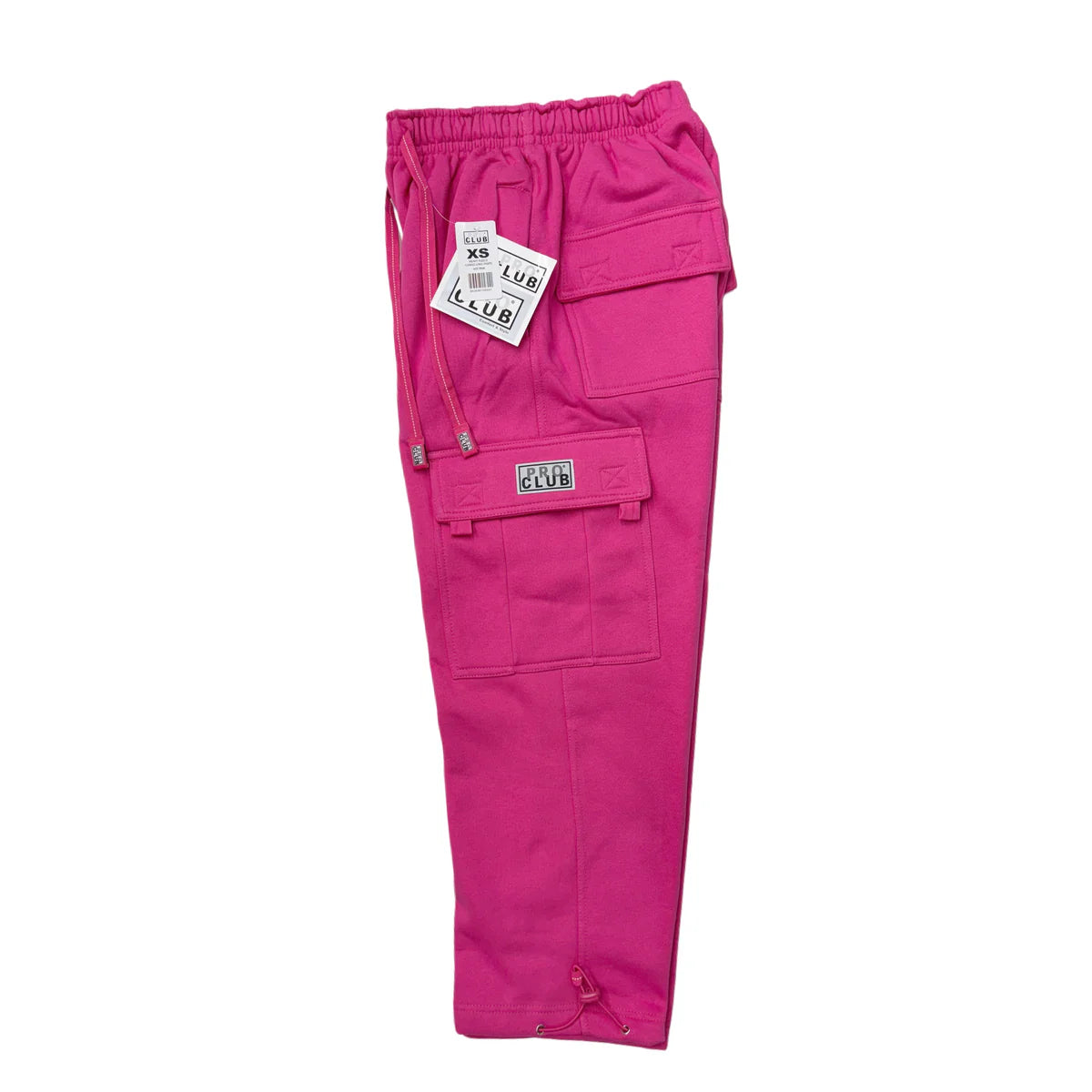 .NEW X-SMALL PRO CLUB HEAVYWEIGHT CARGO SWEATPANTS
