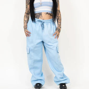 .FB COUNTY  CARGO SWEATPANTS (SKY)