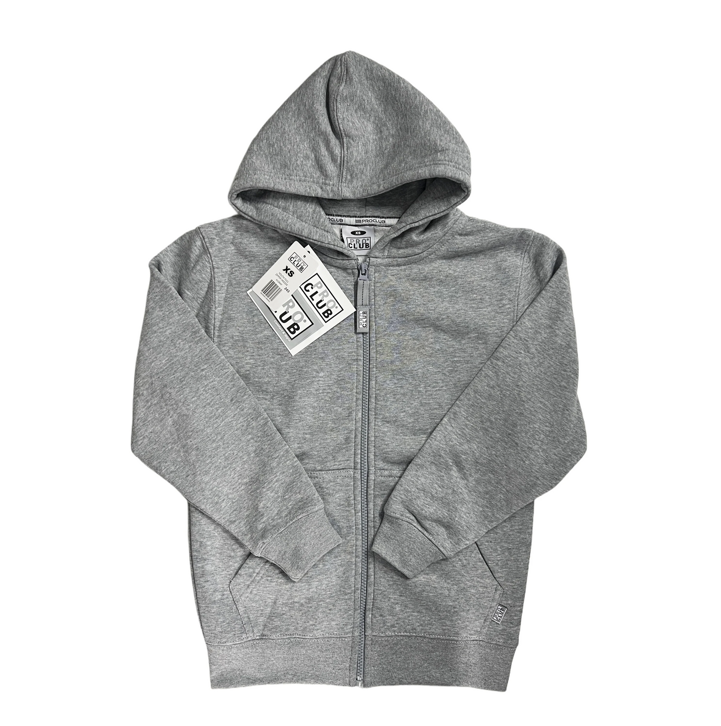 .NEW X-SMALL PRO CLUB ZIP-UP (3 COLOR'S)