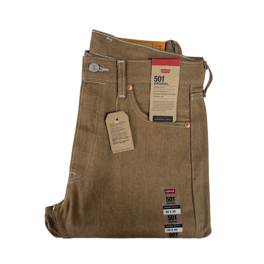 501® ORIGINAL SHRINK-TO-FIT™ MEN'S JEANS Beige White