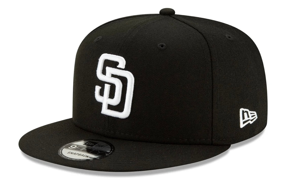 NEW ERA San Diego Padres Basic Black 9FIFTY Snapback
