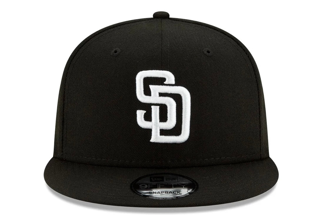 NEW ERA San Diego Padres Basic Black 9FIFTY Snapback