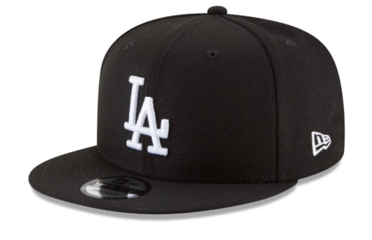 NEW ERA Los Angeles Dodgers Basic Black and White 9FIFTY Snapback