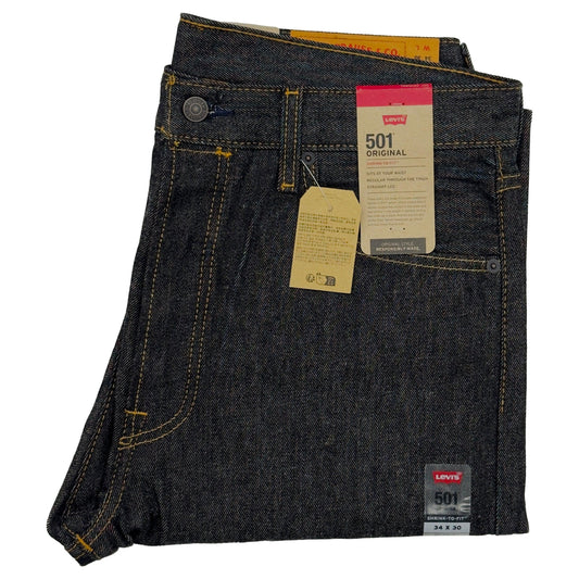 501® ORIGINAL SHRINK-TO-FIT™ MEN'S JEANS Black