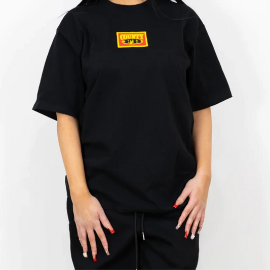 FB COUNTY EMBROIDERED BOX LOGO HEAVY HARD T-SHIRT