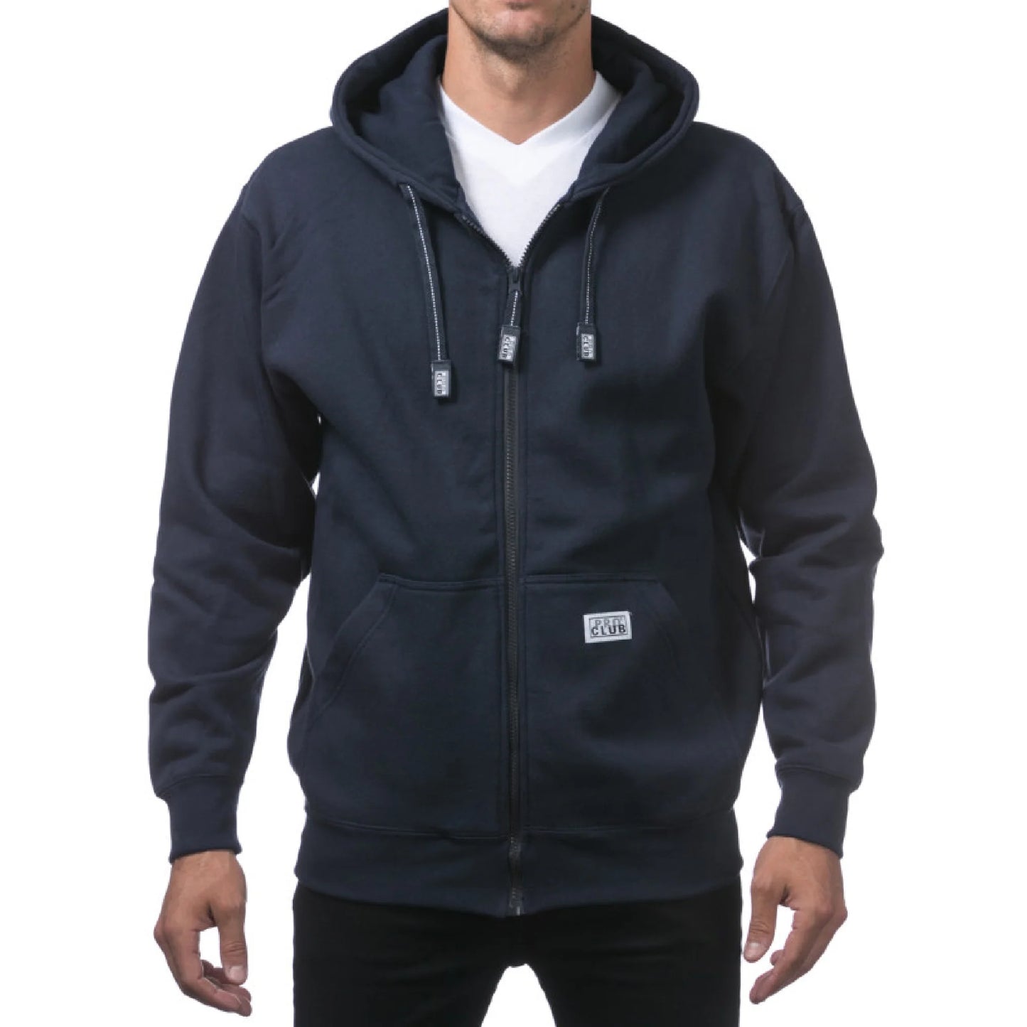 PRO CLUB HEAVYWEIGHT FULL ZIP-UP FLEECE HOODIE