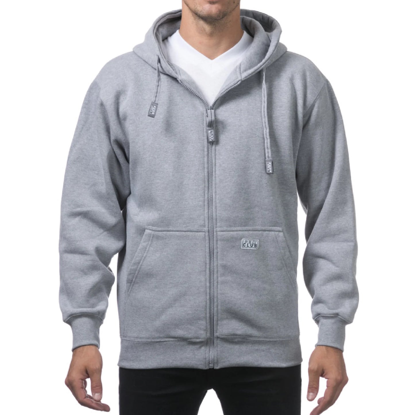 PRO CLUB HEAVYWEIGHT FULL ZIP-UP FLEECE HOODIE