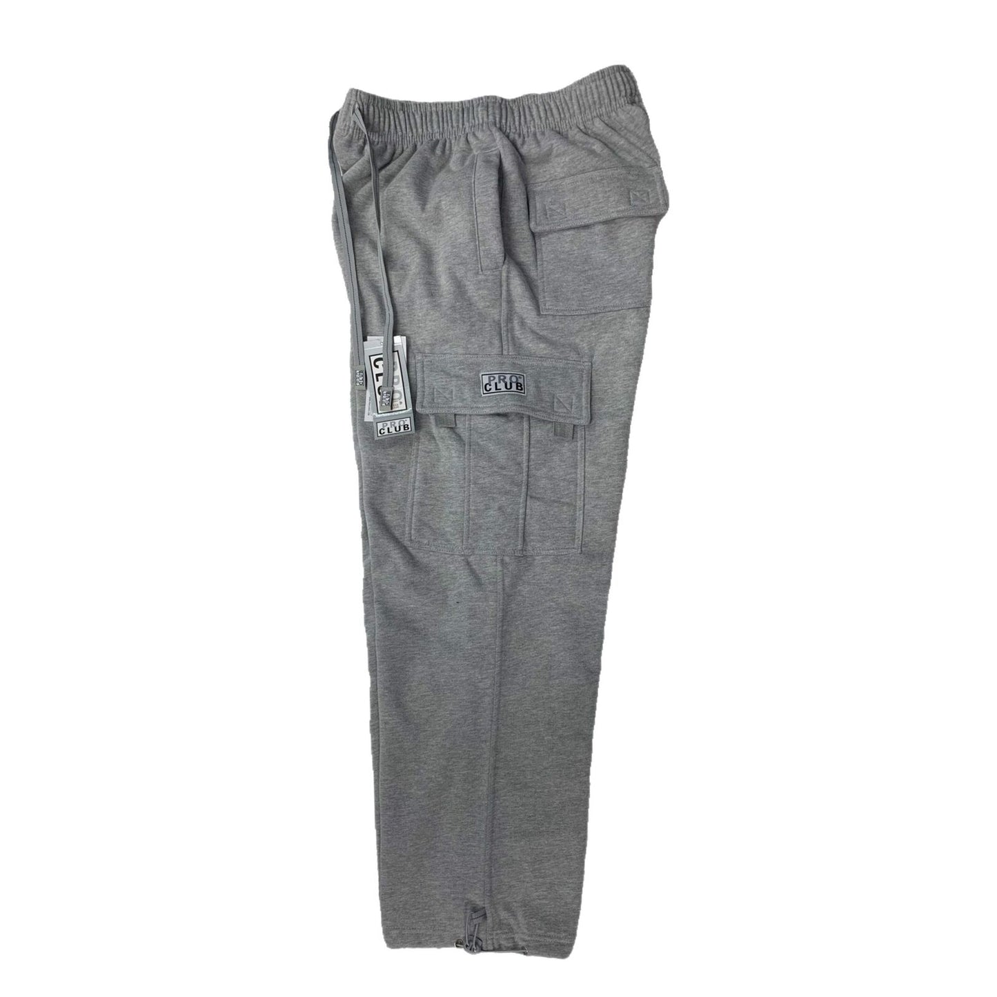 .NEW X-SMALL PRO CLUB HEAVYWEIGHT CARGO SWEATPANTS