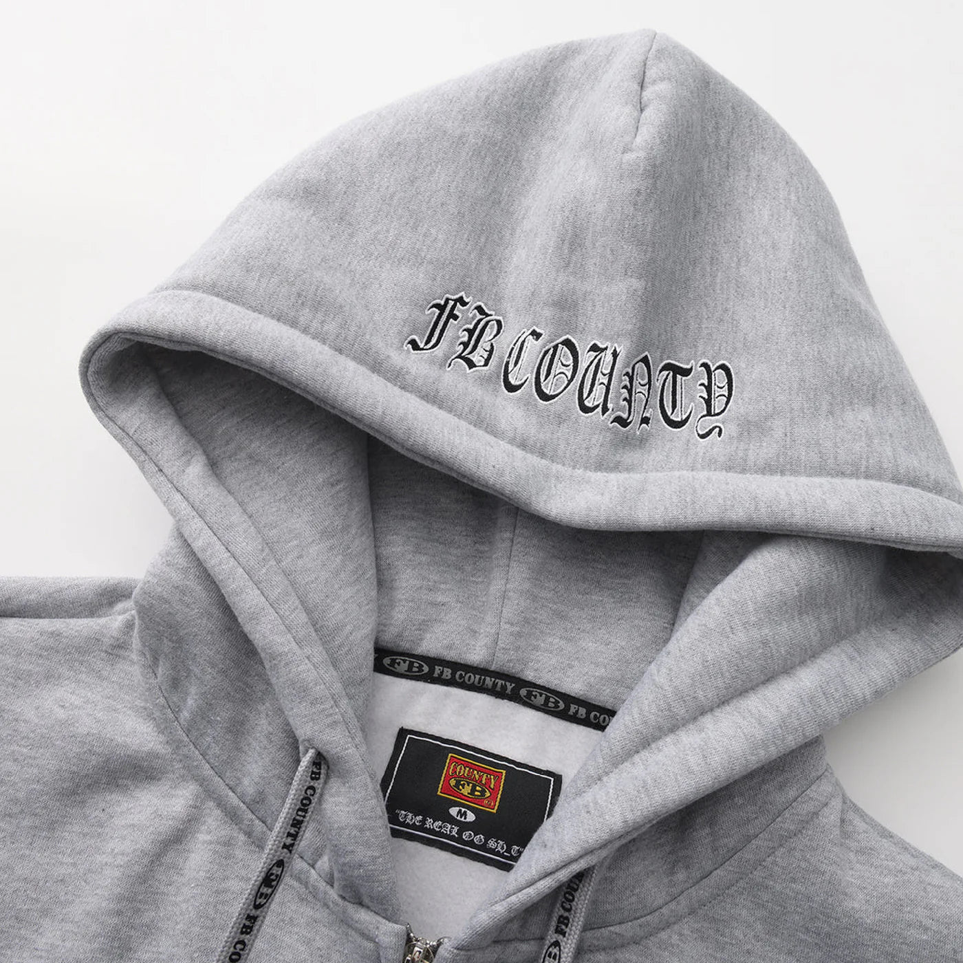 .NEW FB COUNTY TATTED UP ZIP-UP HOODIE