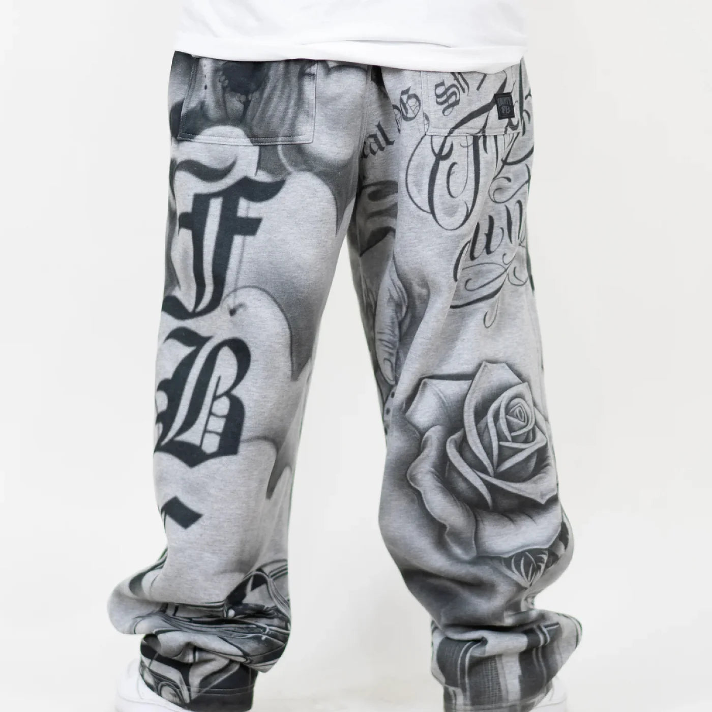 .NEW FB COUNTY TATTED UP SWEATPANTS