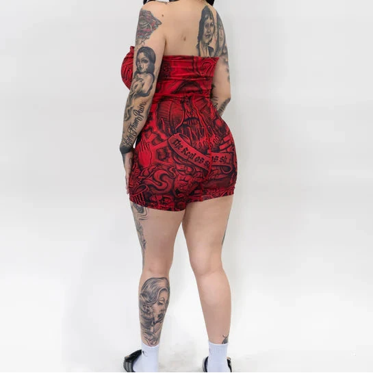 .FB COUNTY INKED UP ROMPER
