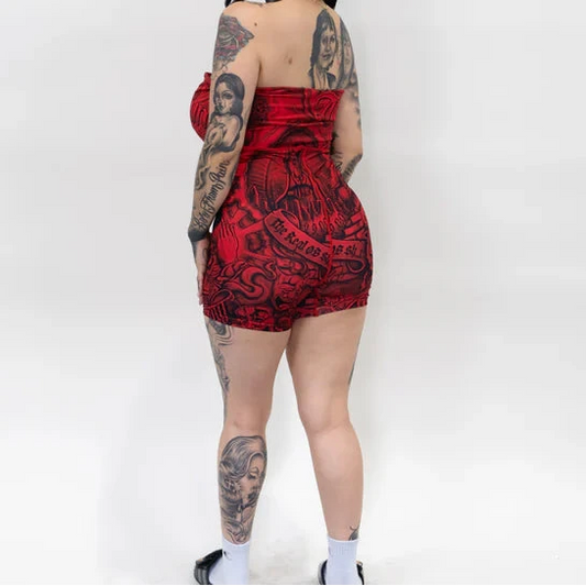 .FB COUNTY INKED UP ROMPER